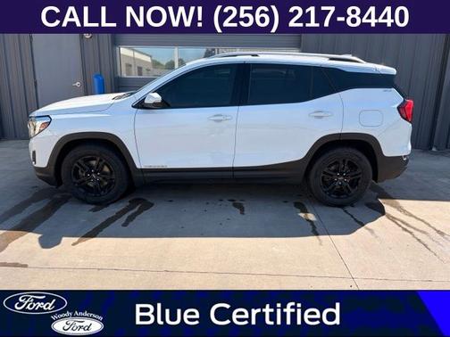 Summit White 2019 GMC Terrain SLT