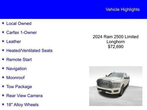 2024 RAM 2500 LONGHORN