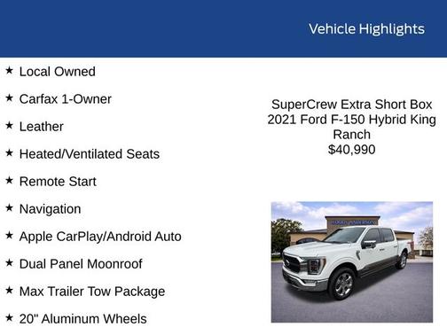 2021 Ford F-150 KING RANCH