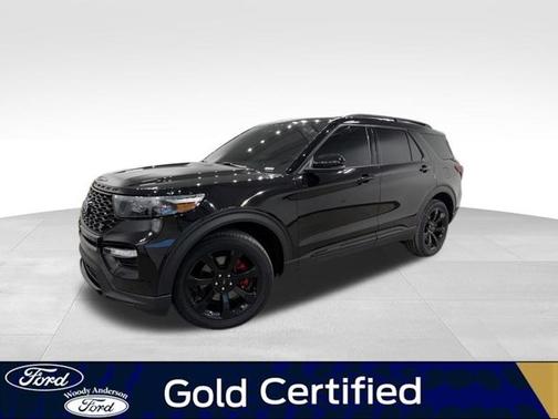 AGATE BLACK METALLIC 2022 Ford Explorer ST