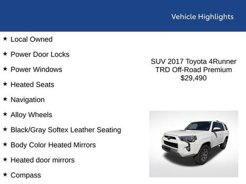 2017 Toyota 4Runner TRD OFF-ROAD