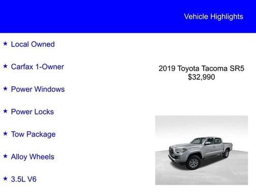 2019 Toyota Tacoma SR5