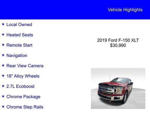 2019 Ford F-150 XLT