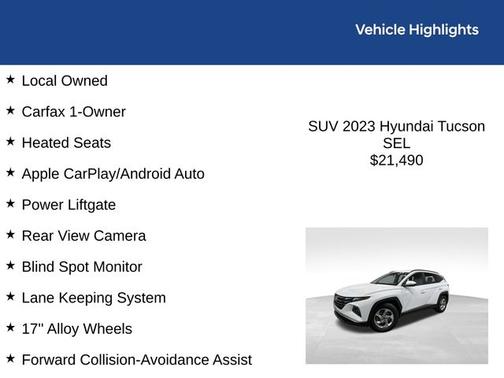 2023 Hyundai TUCSON SEL