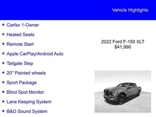 2022 Ford F-150 XLT