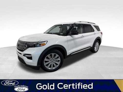 STAR WHITE MET TRI-COAT 2021 Ford Explorer LIMITED