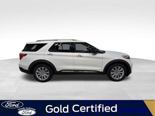 STAR WHITE MET TRI-COAT 2021 Ford Explorer LIMITED