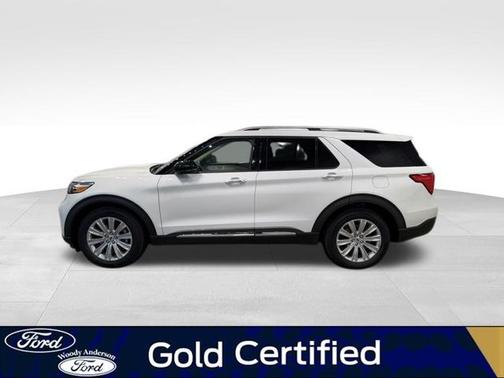 STAR WHITE MET TRI-COAT 2021 Ford Explorer LIMITED