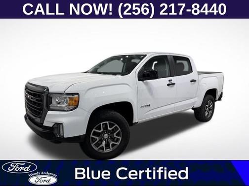 Summit White 2021 GMC Canyon AT4