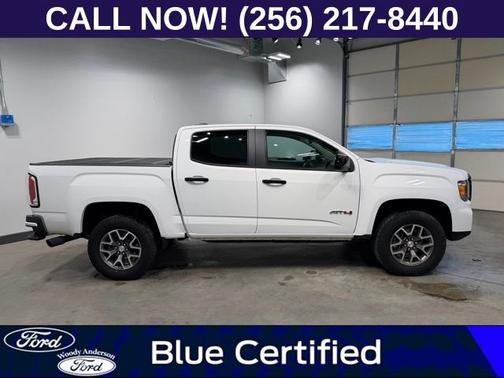 Summit White 2021 GMC Canyon AT4