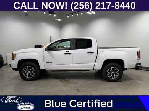 Summit White 2021 GMC Canyon AT4