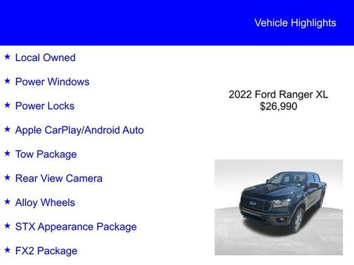 2022 Ford Ranger XL