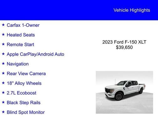 2023 Ford F-150 XLT