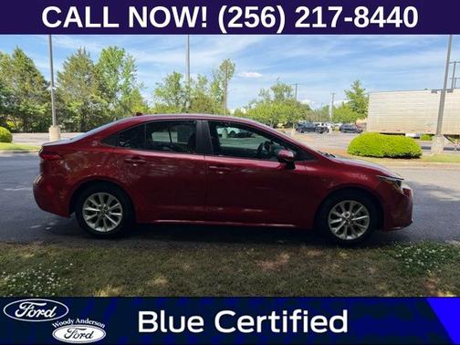 Barcelona Red Metallic 2021 Toyota Corolla LE