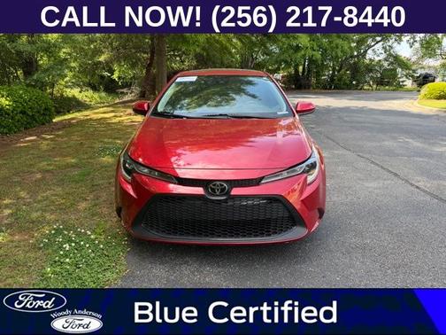 Barcelona Red Metallic 2021 Toyota Corolla LE