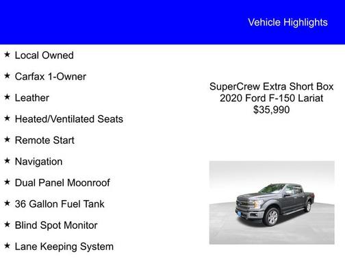 2020 Ford F-150 LARIAT