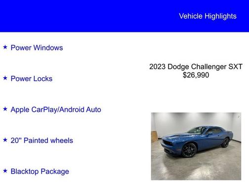 2023 Dodge Challenger SXT