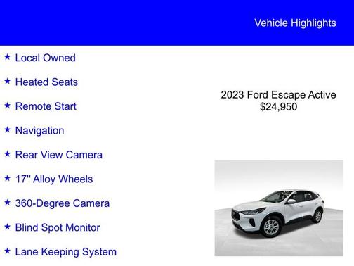 2023 Ford Escape ACTIVE