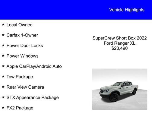 2022 Ford Ranger XL