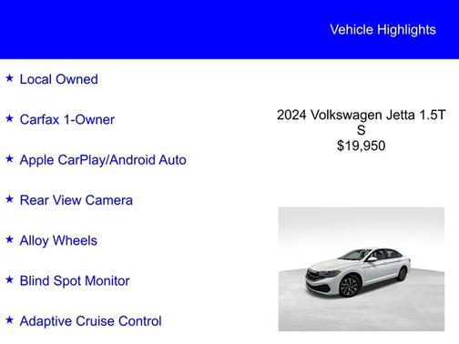 2024 Volkswagen Jetta 1.5T S