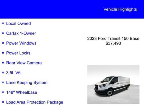 2023 Ford Transit-150 BASE