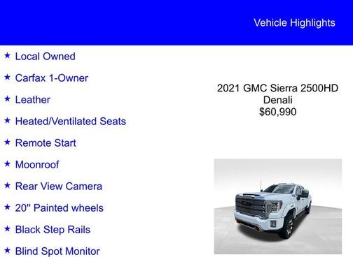 2021 GMC Sierra 1500 DENALI