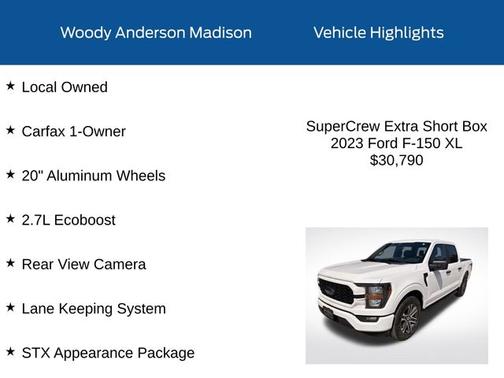 OXFORD WHITE 2023 Ford F-150 XL