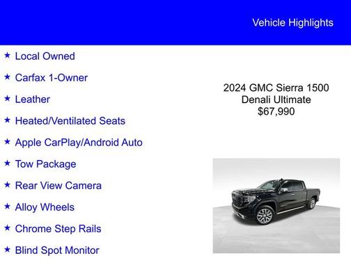 2024 GMC Sierra 1500 DENALI ULTIMATE