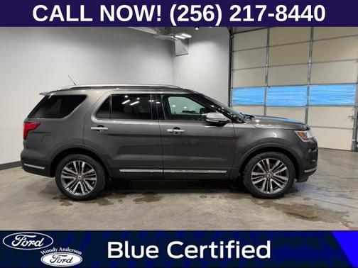 MAGNETIC METALLIC 2018 Ford Explorer PLATINUM