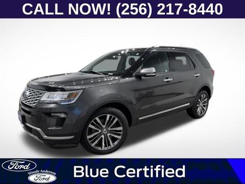 MAGNETIC METALLIC 2018 Ford Explorer PLATINUM