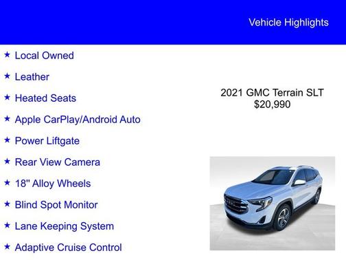 2021 GMC Terrain SLT