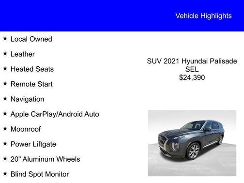 2021 Hyundai PALISADE SEL