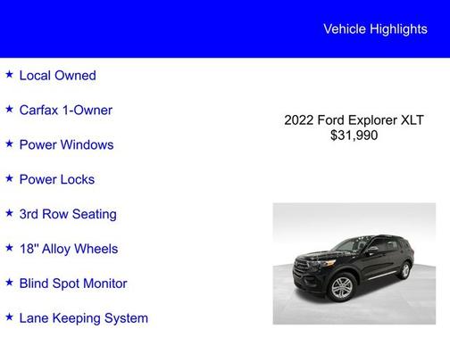 2022 Ford Explorer XLT