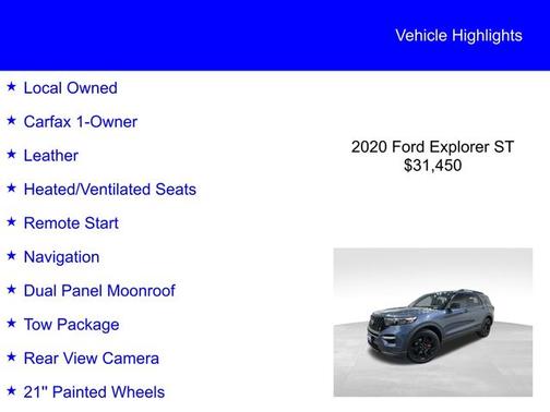 2020 Ford Explorer ST