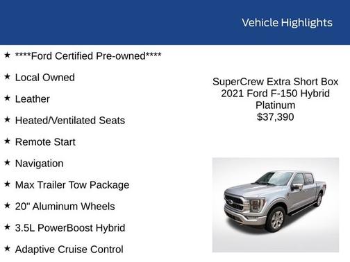 ICONIC SILVER METALLIC 2021 Ford F-150 PLATINUM