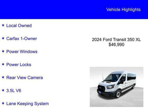 2024 Ford Transit-350 XL
