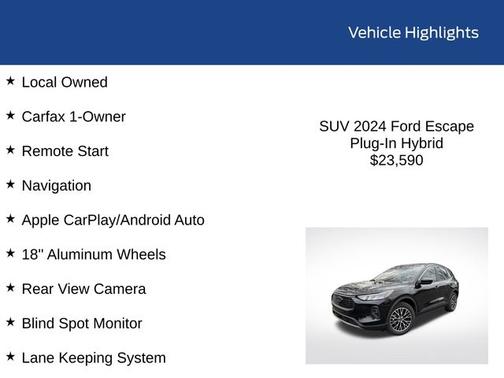 2024 Ford Escape PHEV