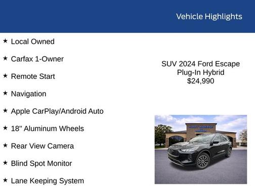 2024 Ford Escape PHEV