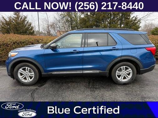 ATLAS BLUE METALLIC 2020 Ford Explorer XLT