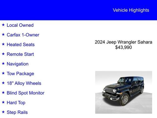 2024 Jeep Wrangler SAHARA