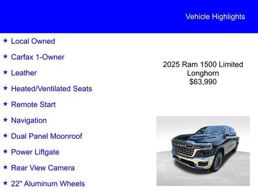2025 RAM 1500 LIMITED