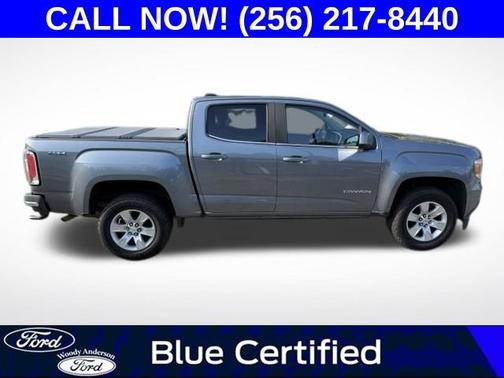 Satin Steel Metallic 2018 GMC Canyon SLE