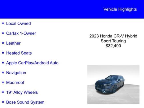 2023 Honda CR-V SPORT TOURING