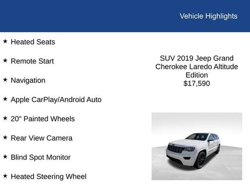 2019 Jeep Grand Cherokee LAREDO