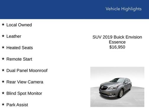 2019 Buick Envision ESSENCE