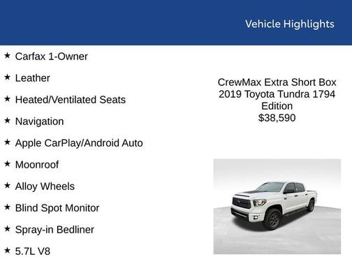 2019 Toyota Tundra 1794