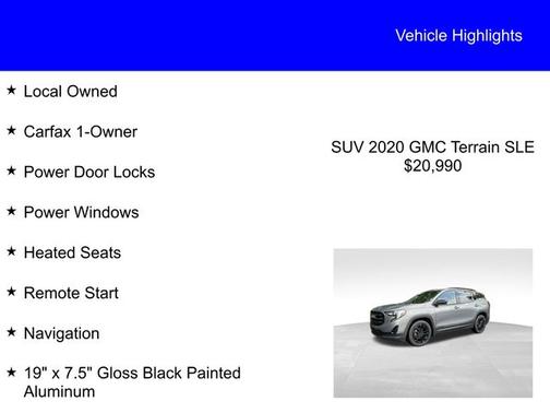 2020 GMC Terrain SLE
