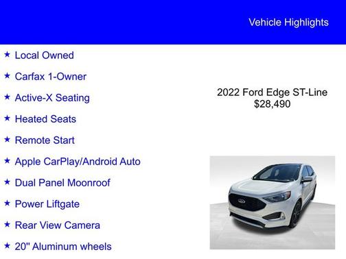 2022 Ford Edge ST LINE