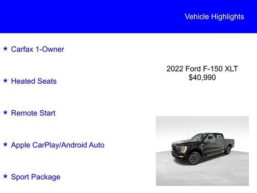 2022 Ford F-150 XLT