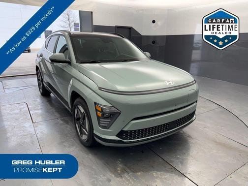 Mirage Green 2025 Hyundai KONA EV Limited